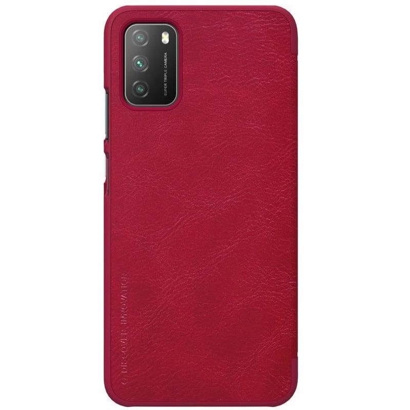 Nillkin Poco M3 Qin Book Case Red