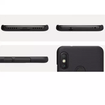 Nillkin Super Frosted Shield Case do Xiaomi Redmi Note 6 Pro - Czarny