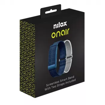 Nilox ONAIR Screenless Band Niebieski/Srebrny