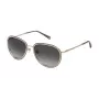Okulary przeciwsłoneczne NINA RICCI damskie kocie oko SNR057570361 - czarna oprawka acetatowa, szare soczewki gradientowe