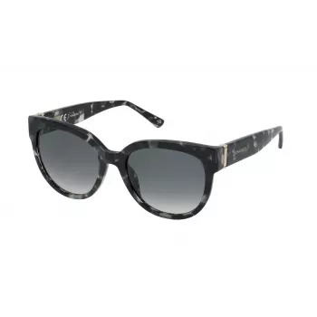 Okulary przeciwsłoneczne NINA RICCI damskie kocie oko SNR26154096N Havana Acetate Brązowe soczewki gradientowe 54/19/135 mm