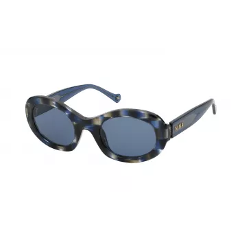 Okulary przeciwsłoneczne damskie NINA RICCI Cat Eye SNR321520811 Havana Tortoise Brown Gradient 52mm