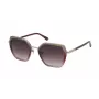 Okulary przeciwsłoneczne damskie Nina Ricci Cat Eye SNR359540C19 - Błyszcząca czarna oprawka, szare gradientowe szkła, 54/20/140 mm