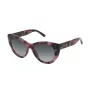 Okulary przeciwsłoneczne NINA RICCI damskie kocie oko SNR3755309SJ Havana Brązowy Gradient 53mm