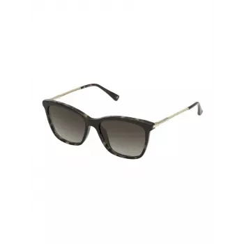 Okulary przeciwsłoneczne damskie NINA RICCI SNR267-5403KU Havana Brązowy Gradient Motylkowe Acetat 54mm