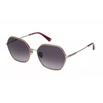 Okulary przeciwsłoneczne damskie Nina Ricci SNR268V580K99 czarne szare gradientowe 58mm