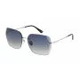 Okulary przeciwsłoneczne damskie Nina Ricci SNR271V60300Y Motyl Oversize Ciemny Brąz Havana Gradient Brązowy 60mm