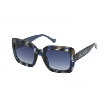 Okulary przeciwsłoneczne NINA RICCI damskie SNR322530811 Havana Acetate Brązowe Soczewki 53/23/140 mm