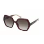 Okulary przeciwsłoneczne damskie NINA RICCI SNR3565709Y9 - oprawka acetatowa, ochrona UV400, soczewki 57mm