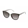 Okulary przeciwsłoneczne damskie NINA RICCI SNR3585406WT - przezroczysta szara oprawka, szare gradientowe szkła, 54/19/140 mm