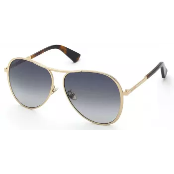 Okulary przeciwsłoneczne Nina Ricci dla kobiet SNR407-590300 - Oprawka acetatowa, ochrona UV400, soczewki 59 mm