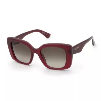 Okulary przeciwsłoneczne NINA RICCI dla kobiet SNR439-5309GR Szare Geometryczne Motylkowe