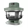 Ninja AS090EUGN 5-in-1 XL Glass Air Fryer Crispi Pro, 5.7 L, 2050 W, Moss Green