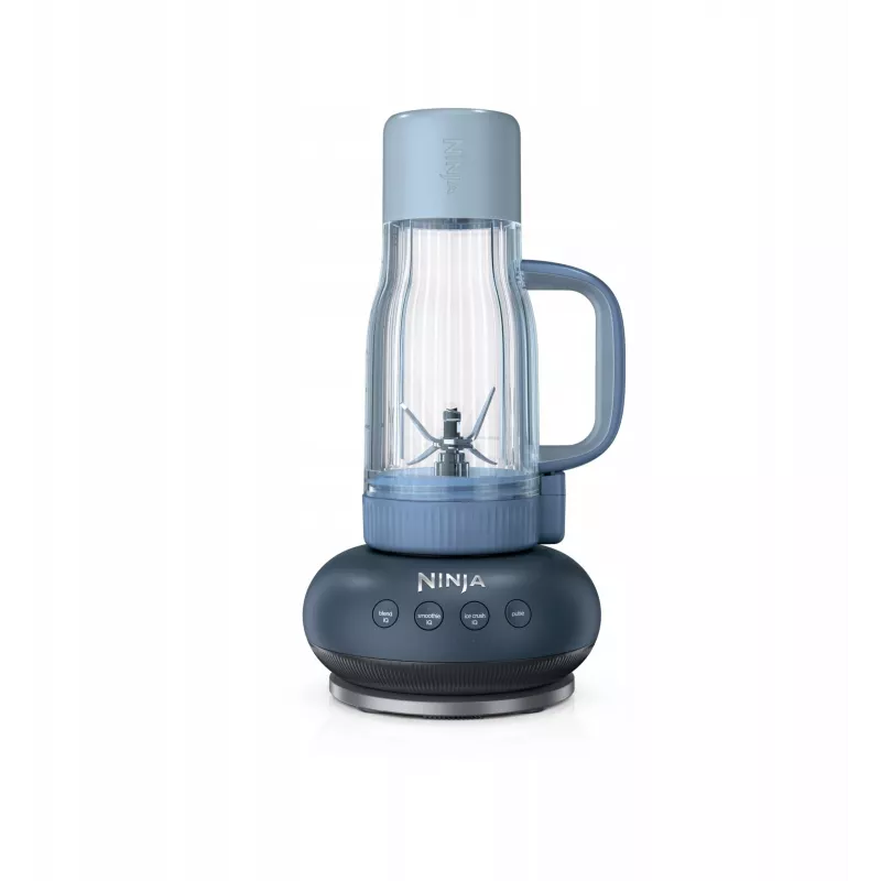Ninja BlendBoss DB351EUCY 1200W blender stołowy z dzbankiem 2,1 L i kubkiem osobistym 700 ml, Cyberspace