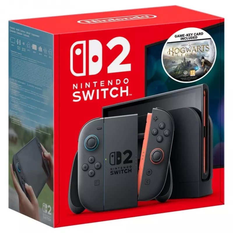 Nintendo Switch 2 OLED White + Hogwarts Legacy Game