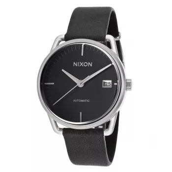 Zegarek męski Nixon Time Teller A199-000-00 39mm Czarna tarcza Czarna bransoleta ze stali nierdzewnej