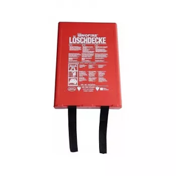 Koc gaśniczy No Fire NO 120x120 w skrzynce ściennej