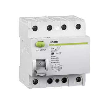 NOARK Ex9L-N RCCB 4-biegunowy 63A 100mA Typ A 6kA
