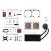 Noctua NL-LC1-24 Low-Profile CPU Air Cooler dla AMD AM4 (Ryzen) - Czarny/Brązowy