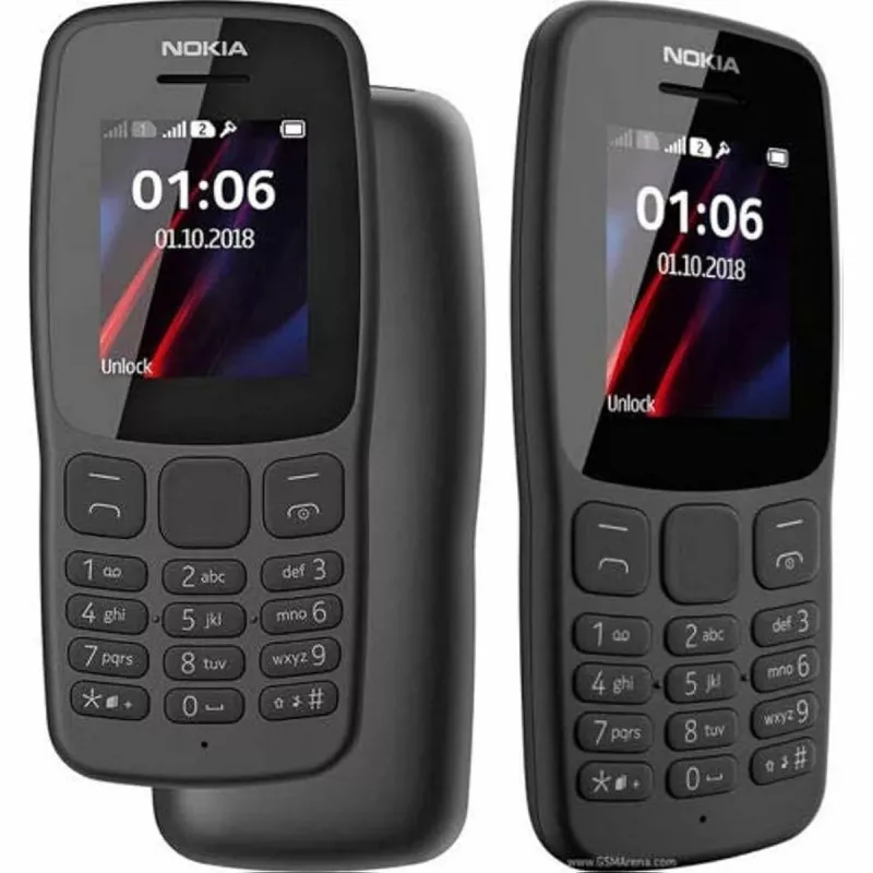 Nokia 106 TA-1114 Dual SIM 4MB czarny OEM