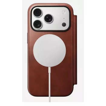 NOMAD Leather Case for iPhone 17 Pro z MagSafe i Portfelem