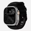 NOMAD Rocky Point Band do Apple Watch 46mm/49mm z FKM i tytanem (Carbon Black, Black Hardware)