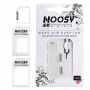 Zestaw adapterów do kart SIM Noosy NS-SIM-WH biały (Nano/Micro na Micro/Standard, 3 adaptery + igła do wysuwania)