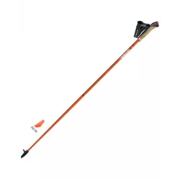 Kijki do nordic walking Gabel X-1.35 Active - 35% kompozyt węglowy, NCS Quick Release, ergonomiczny uchwyt Dual Tech, końcówka Carbide Vario, koszyk Power Race, stała długość