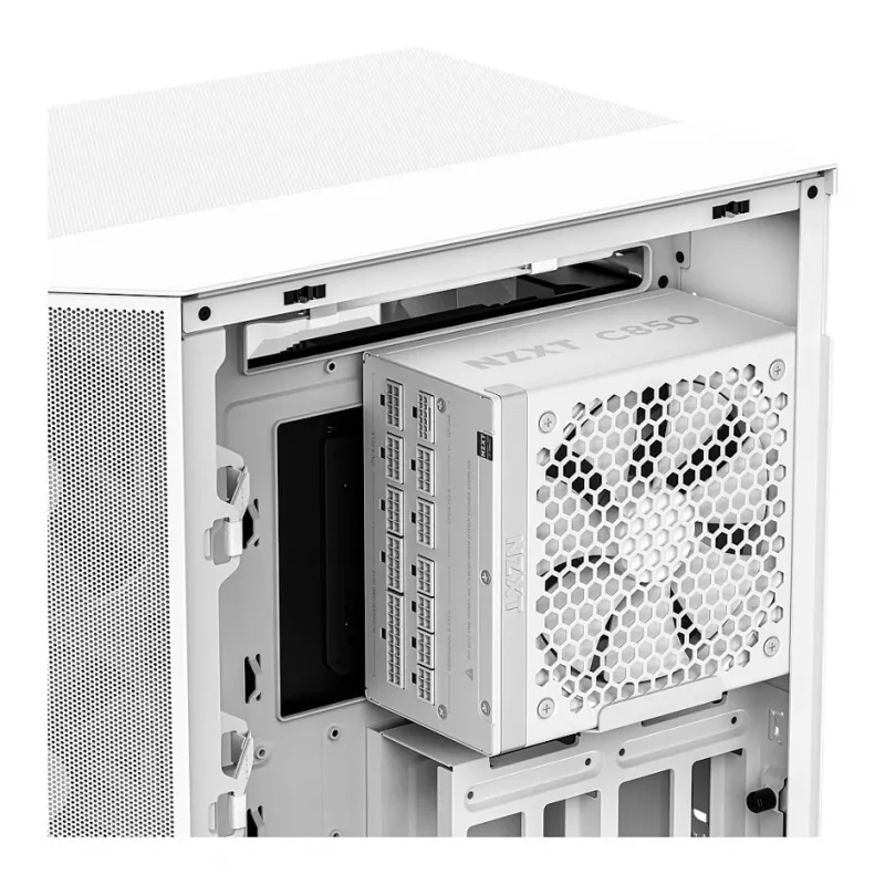 NZXT C850 Gold ATX 3.1 W pełni modułowy zasilacz - 850W, 80 PLUS Gold, biały