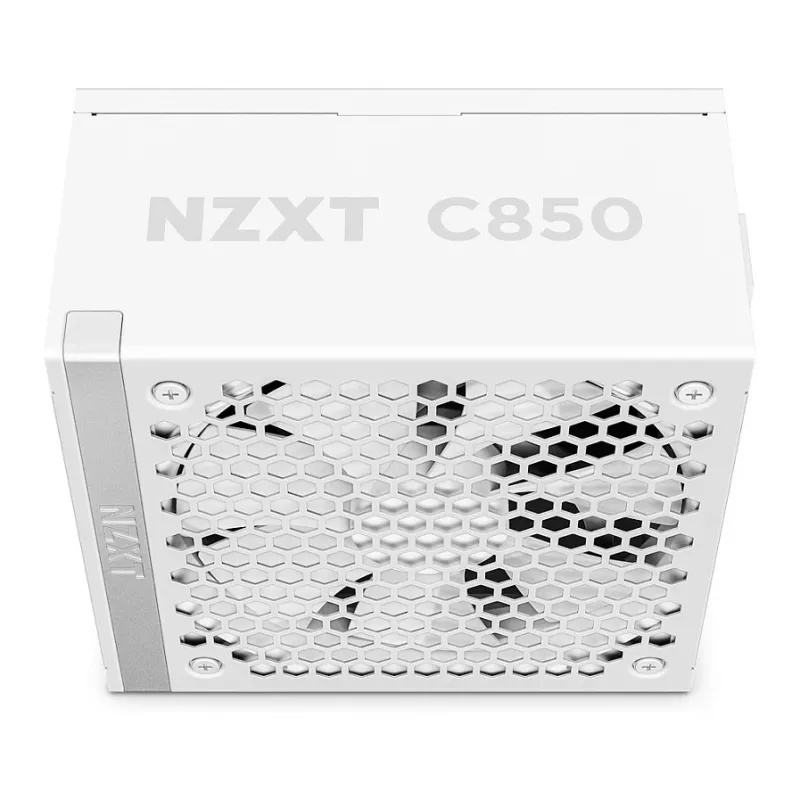 NZXT C850 Gold ATX 3.1 W pełni modułowy zasilacz - 850W, 80 PLUS Gold, biały