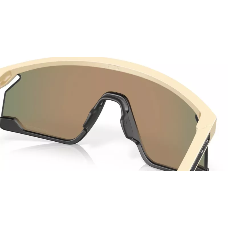 Okulary przeciwsłoneczne Oakley Bxtr Shield Wrap-Around Matte Black Prizm Black