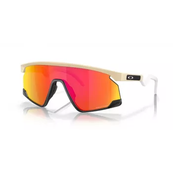 Okulary przeciwsłoneczne Oakley Bxtr Shield Wrap-Around Matte Black Prizm Black