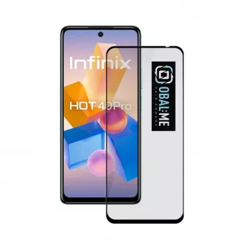 OBAL:ME 5D Glass Screen Protector do Infinix Hot 40 Pro Czarny