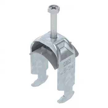 OBO Bettermann BS-H1-K-34 FT Uchwyt U-Bolt 2056, 28-34mm, ocynkowany ogniowo, gwint M8, 1186229