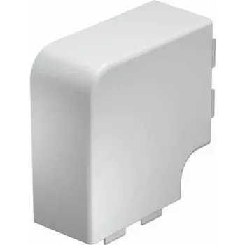 OBO BETTERMANN Osłona kątowa płaska WDK/HF 60110 Czysta biel (6192939)