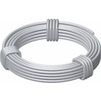 OBO BETTERMANN Lina stalowa ocynkowana 5mm x 10m, konstrukcja 6x7, DIN 3055, obciążenie zrywające 14,7 kN (5303222)