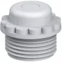 OBO BETTERMANN V-TEC VM PG9 wkręcany króciec z membraną przebijalną, jasnoszary, 100 szt. 2032503