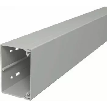 OBO BETTERMANN WDK 60090 Korytko kablowe ścienne i sufitowe 60x90mm Kamienny szary 2m 6022006