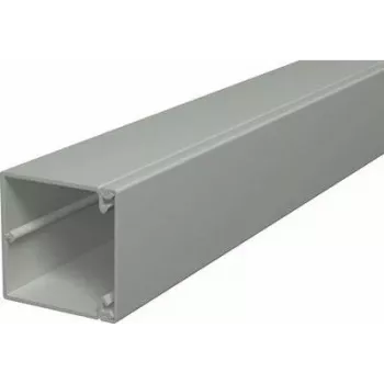 OBO BETTERMANN WDK60060GR Korytko kablowe 60x60x2000mm Szary PVC z perforacją dolną 6025668