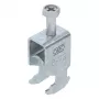 OBO BS-H1-M-12 FT Obejma śrubowa U 8-12mm ocynkowana ogniowo stal 1186002