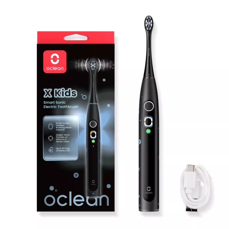 OCLEAN X Kids Electric Toothbrush Black