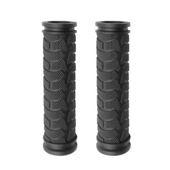OEM Chwyty rowerowe FSGRP-087 Czarny - guma Kraton, 130mm, antypoślizgowe, 22.2mm