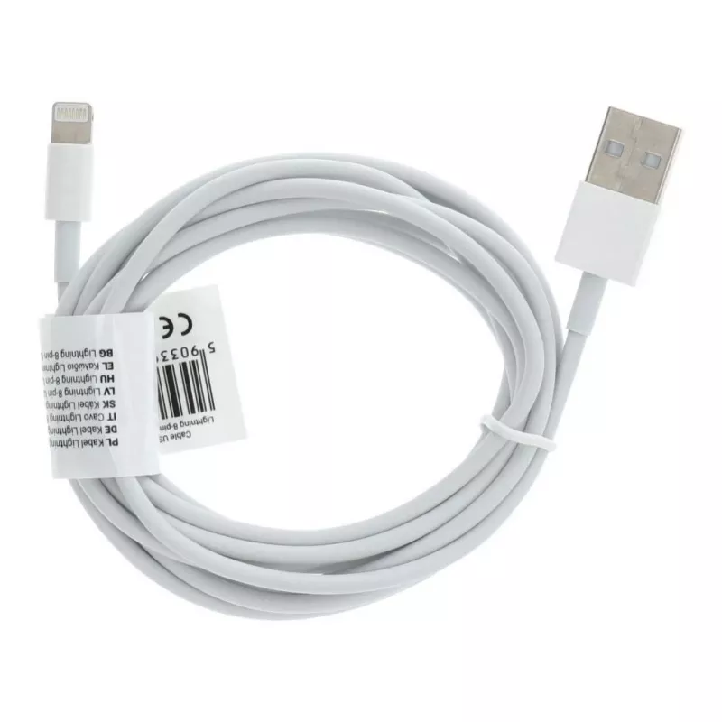 OEM Kabel USB A do Lightning C602 2 m Biały