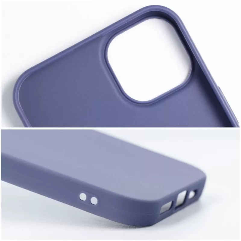 Etui OEM do Honor X6c Matowy Niebieski Silikonowy Tylny Pokrowiec