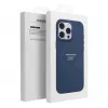 Etui OEM do iPhone 13 Mini Frame Mag Cover kompatybilne z MagSafe granatowe