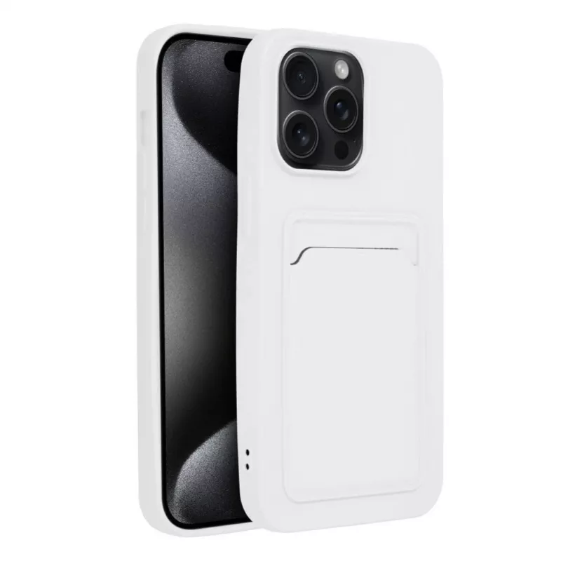 OEM Case do iPhone 15 Pro Max Card Case Biały