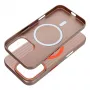 Etui OEM do iPhone 15 Pro Max, kompatybilne z MagSafe, Titanium Desert