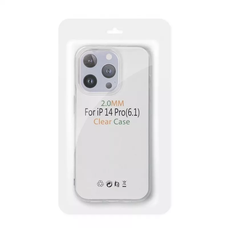 OEM Przezroczyste etui do Oppo A5 PRO 5G - 2mm TPU ochrona aparatu