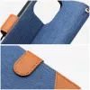 OEM Flip Case do iPhone 16 Pro Max Jeans Book Niebieski