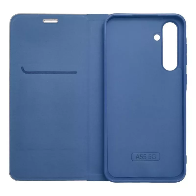 Etui OEM Flip Case do Samsung A54 5G Luna Book Carbon Blue